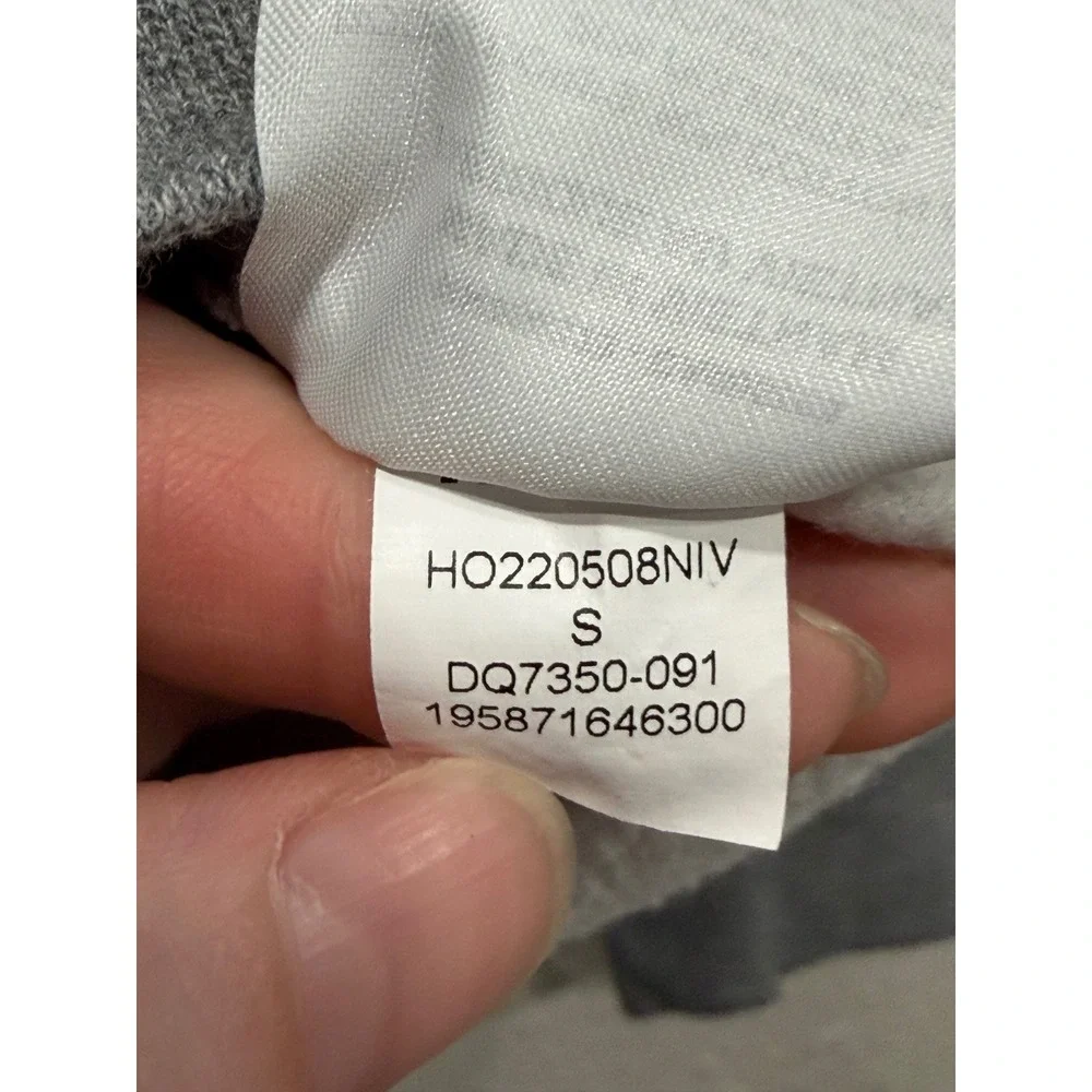 Nike Jordan Essential Full Zip Hoodie S Gray Jumpman DQ7350-09 Y2K Sportswear